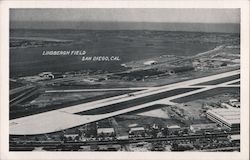 Lindbergh Field Postcard