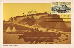 Great Northwest / 1820 Fort Snelling 1970 Postcard