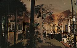 The African Room at the Carefree International Restaurant Arizona Bob Petley Postcard Postcard Postcard