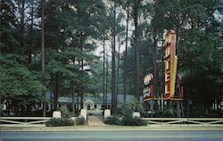 Whispering Pines Motel-Hotel Postcard