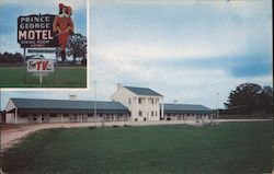 Prince George Motel Postcard