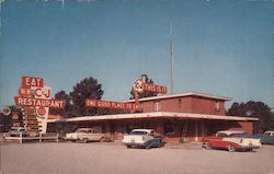 New - C&J Restaurant - Modern, In City Limits, North Claxton, GA Postcard Postcard Postcard