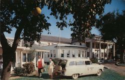 Exterior View of The Lake Shore Plantation Inn Postcard