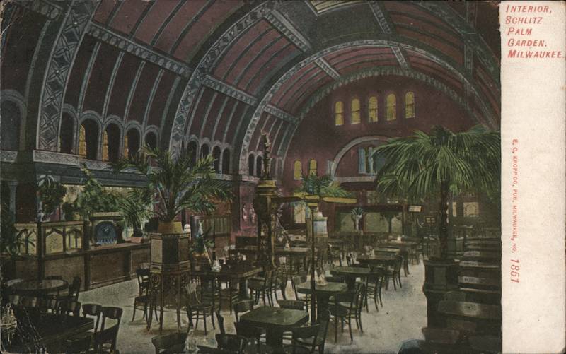 Interior, Schlitz Palm Garden Milwaukee Wisconsin