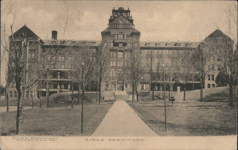 Girls Dormitory, Mansfield State Teachers College Pennsylvania