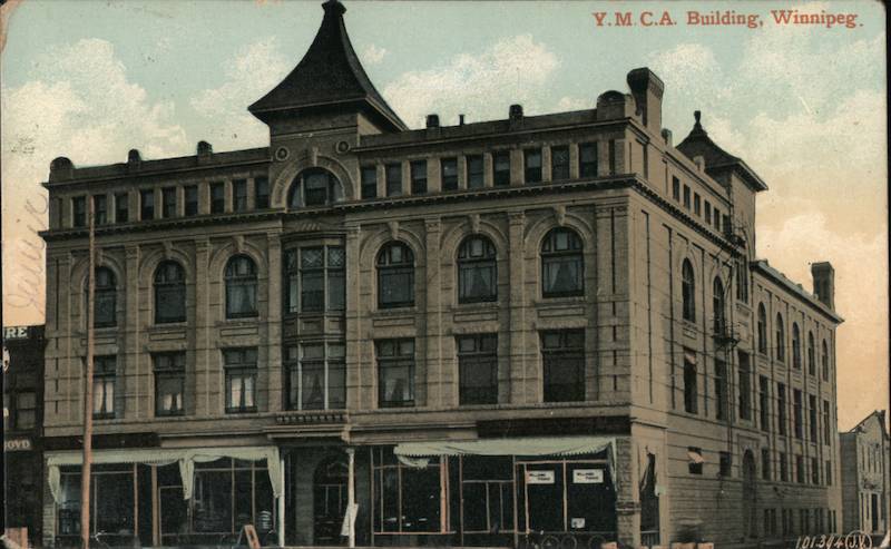 Y.M.C.A. Building Winnipeg MB Canada Manitoba