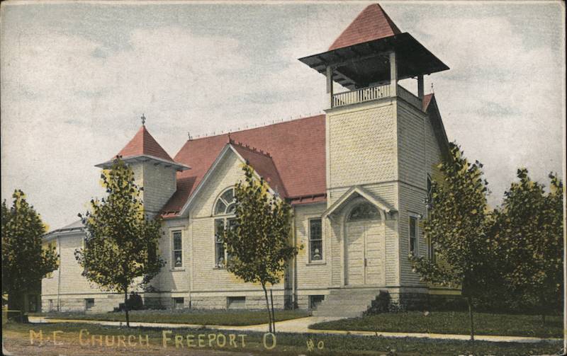 M.E. Church Freeport Ohio