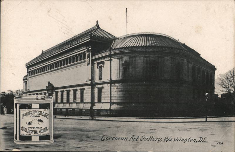 Corcoran Art Gallery - Pompeian Olive Oil Advertisement Washington District of Columbia