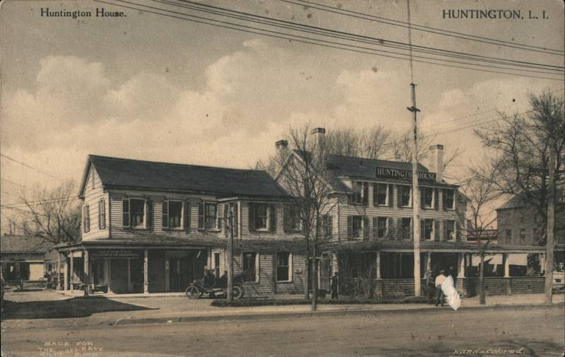 Huntington house New York Postcard
