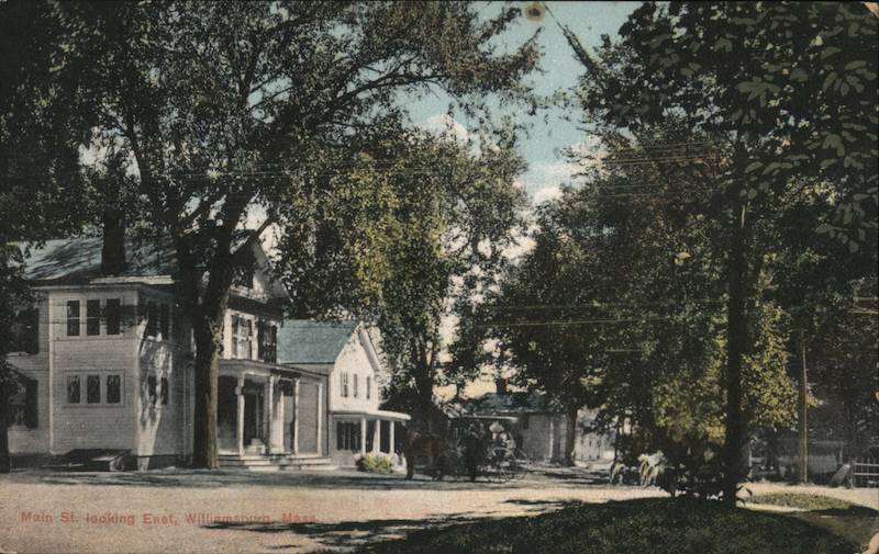 Main Street, looking East Williamsburg Massachusetts