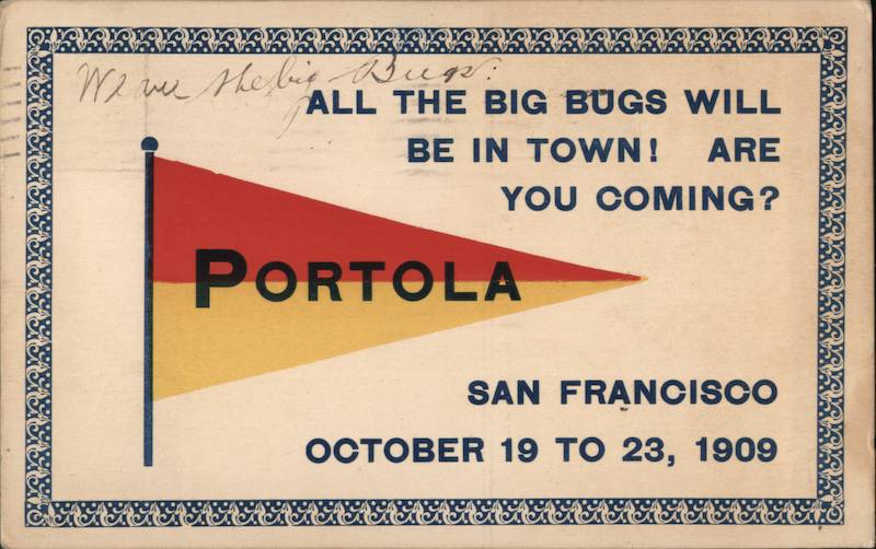 All the big bugs will be in town. San Francisco California