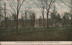 Central Indiana Hospital for the Insane Postcard