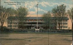 Marine Barracks, Navy Yard Postcard