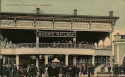 Scenic Railway, Dominion Park Postcard