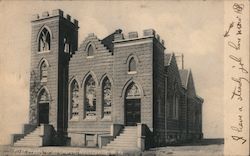 First Presbyterian Church Postcard