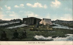 Good Girls in Bad Lands Postcard