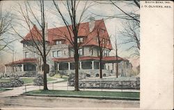 J.D. Olivers residence Postcard