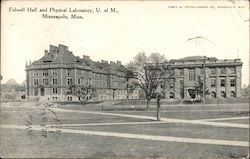 Folwell Hall and Physical Laboratory, U. of M. Postcard