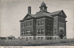 Public School Weyburn, SK Canada Saskatchewan Postcard Postcard Postcard