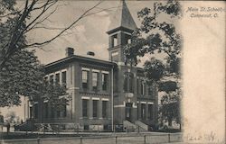 Main St. School Postcard