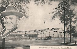 Billy Sunday's Tabernacle Postcard