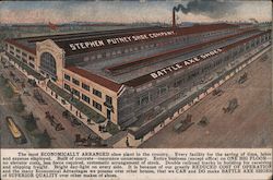 Stephen Putney Shoe Company Factory Postcard