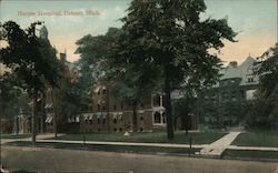 Harper Hospital Postcard