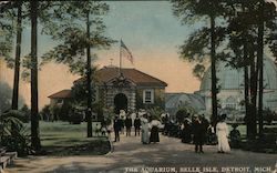 The Aquarium, Belle Isle Postcard