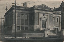 Public Library Postcard