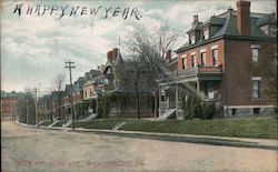 View of Ross Avenue Postcard