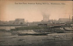 East Side Plant, American Rolling Mill Company Middletown, OH Postcard Postcard Postcard