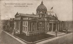 Washington County Court House Pennsylvania Postcard Postcard Postcard