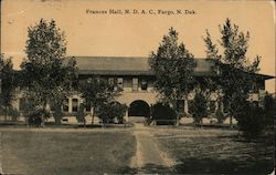 Frances Hall N. D. A. C Postcard