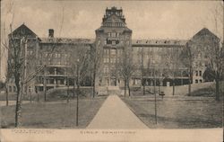 Girls Dormitory, Mansfield State Teachers College Pennsylvania Postcard Postcard Postcard