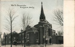 M.E. Church Logan, OH Postcard Postcard Postcard