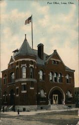 Post Office Lima, OH Postcard Postcard Postcard