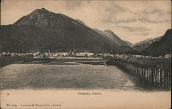 General View of Skagway Alaska Postcard Postcard Postcard