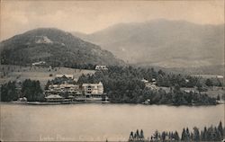 Lake Placid Club and Cobble New York Postcard Postcard Postcard
