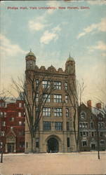 Phelps Hall, Yale University Postcard