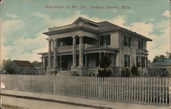 Residence of Mr. John Lindsey Postcard