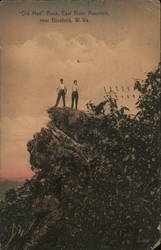 Old Man Rock, East River Mountain Postcard