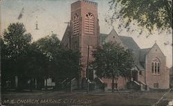 M.E. Church Postcard