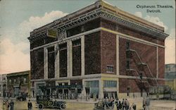 Orpheum Theatre, Detroit Postcard