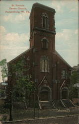 St. Francis Xavier Church Parkersburg, WV Postcard Postcard Postcard