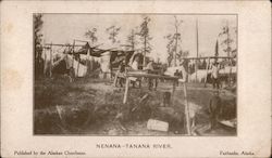 Nenana, Tanana River Fairbanks, AK Postcard Postcard Postcard