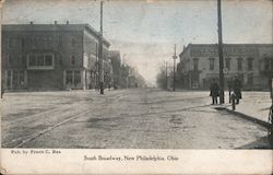 South Broadway New Philadelphia, OH Postcard Postcard Postcard