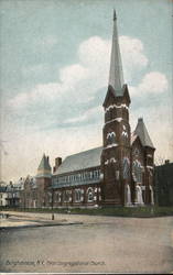 First Congregational Church Binghamton, NY Postcard Postcard Postcard