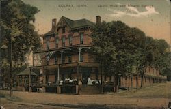 Grand Hotel and Mineral Springs Postcard