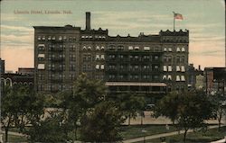Lincoln Hotel Nebraska Postcard Postcard Postcard