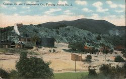 Coalinga Oil and Transportation Company Pumping Station No. 2 California Postcard Postcard Postcard